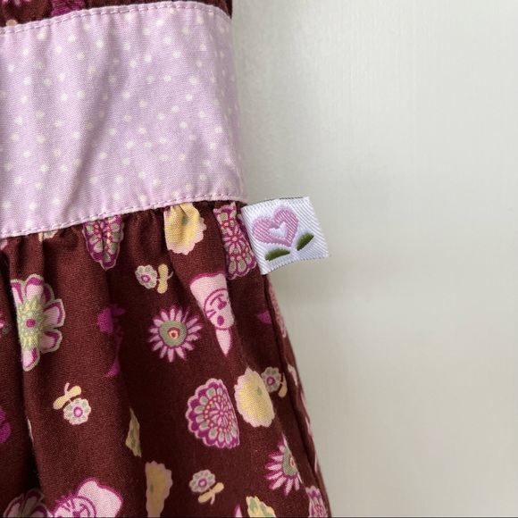 •American Girl• RETIRED Bitty Baby Floral/Bunny Pattern Dress - Size 7 - Picture 5 of 9